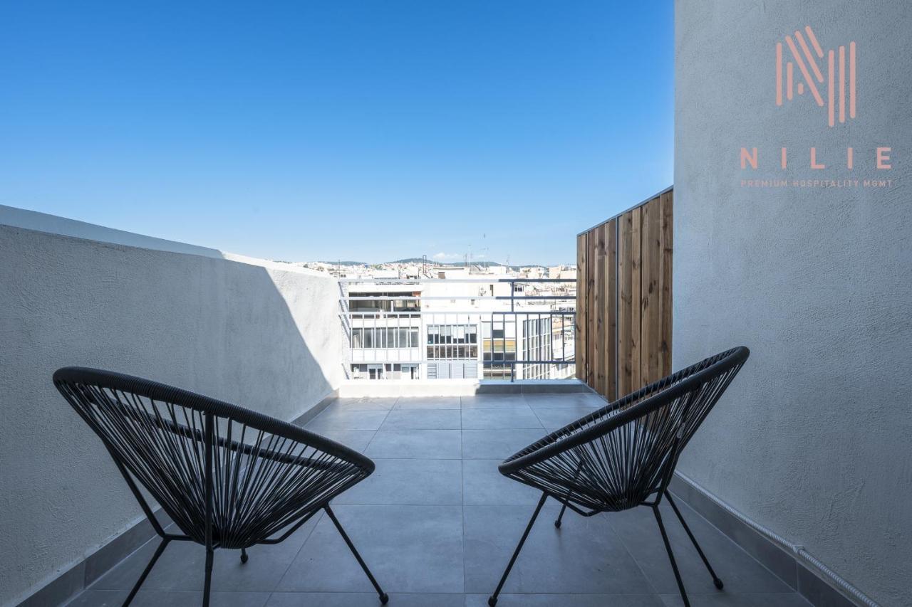 V1 Penthouse, Nilie Hospitality Mgmt Apartment เทสซาโลนิกิ ภายนอก รูปภาพ