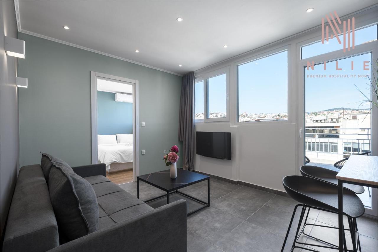 V1 Penthouse, Nilie Hospitality Mgmt Apartment เทสซาโลนิกิ ภายนอก รูปภาพ