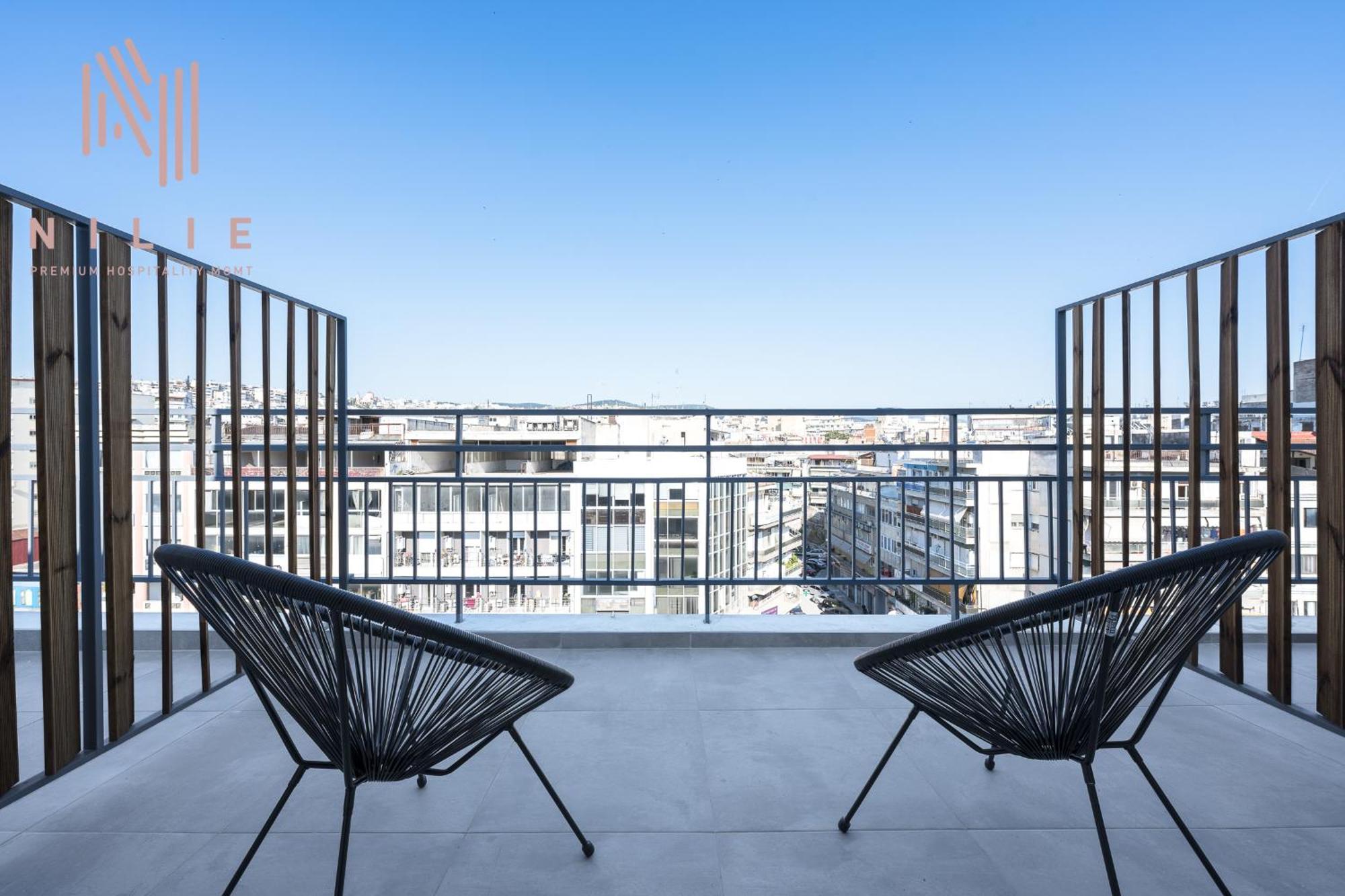 V1 Penthouse, Nilie Hospitality Mgmt Apartment เทสซาโลนิกิ ภายนอก รูปภาพ