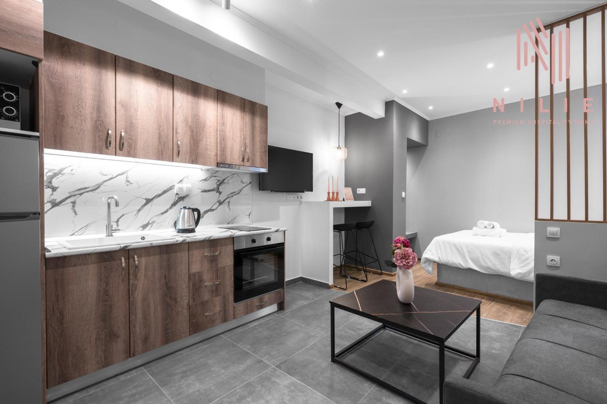 V1 Penthouse, Nilie Hospitality Mgmt Apartment เทสซาโลนิกิ ภายนอก รูปภาพ