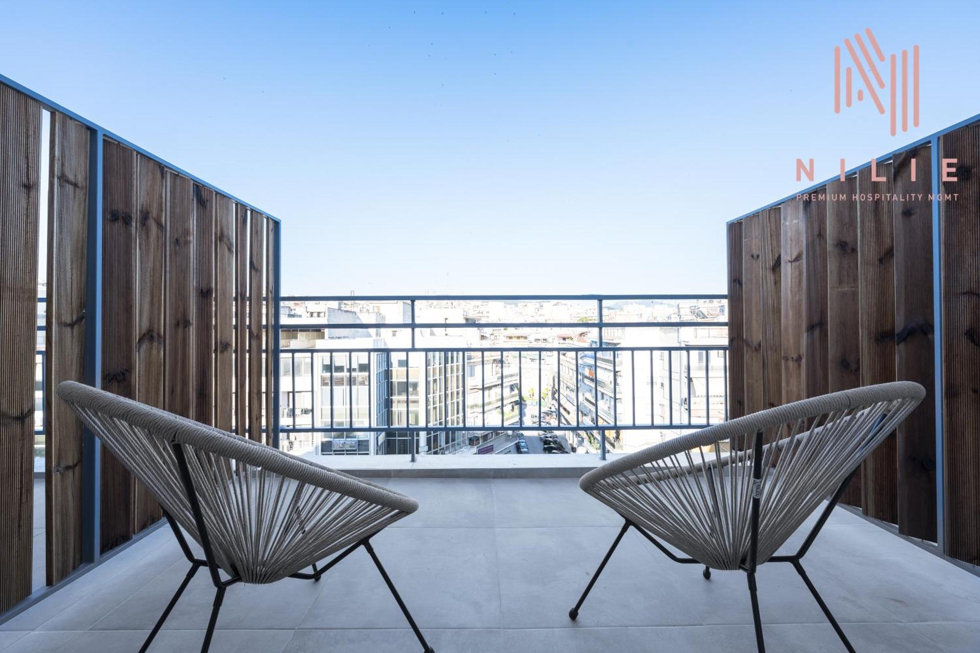 V1 Penthouse, Nilie Hospitality Mgmt Apartment เทสซาโลนิกิ ภายนอก รูปภาพ
