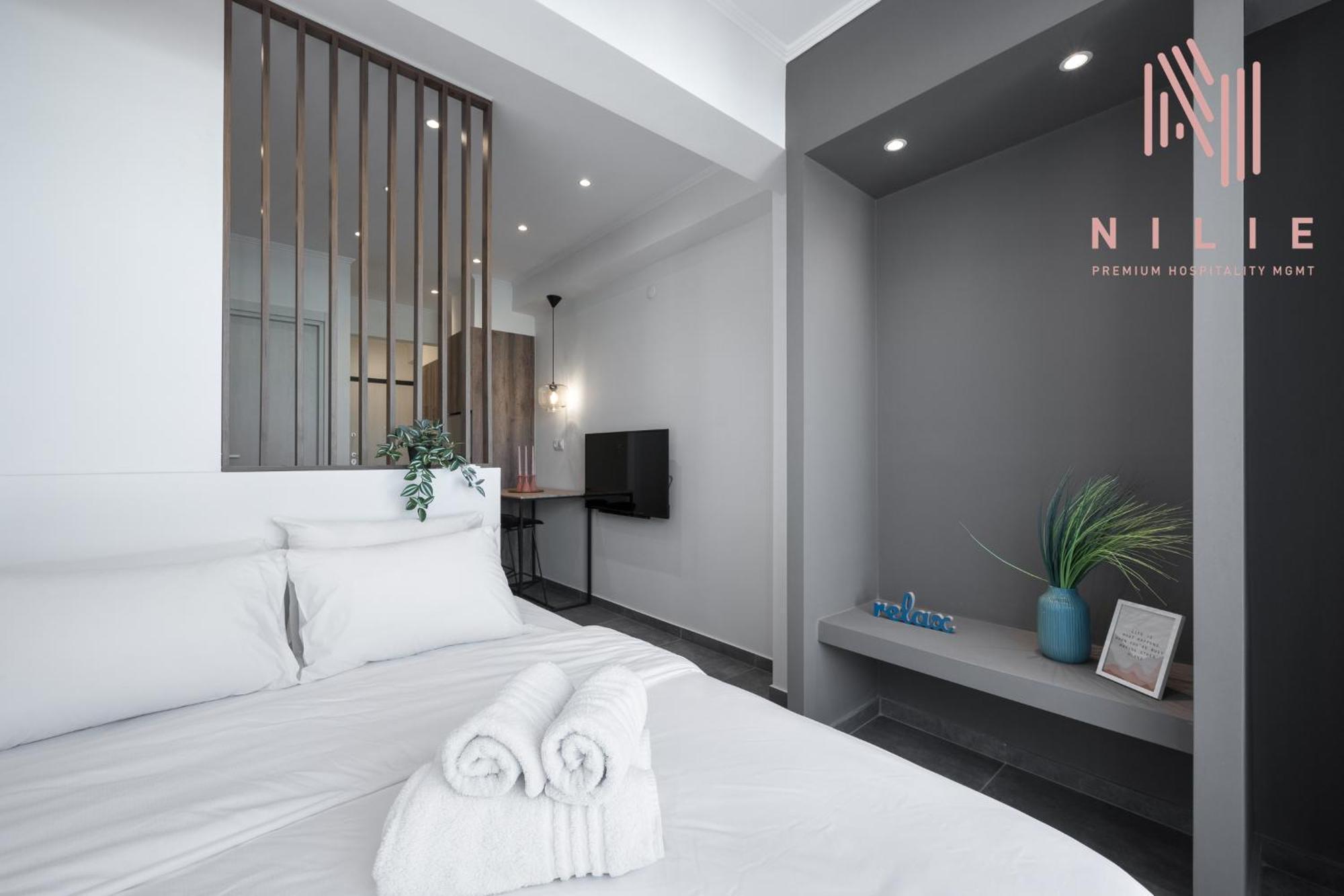 V1 Penthouse, Nilie Hospitality Mgmt Apartment เทสซาโลนิกิ ภายนอก รูปภาพ