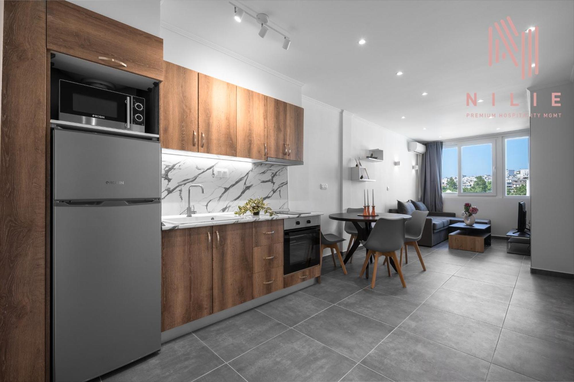 V1 Penthouse, Nilie Hospitality Mgmt Apartment เทสซาโลนิกิ ภายนอก รูปภาพ