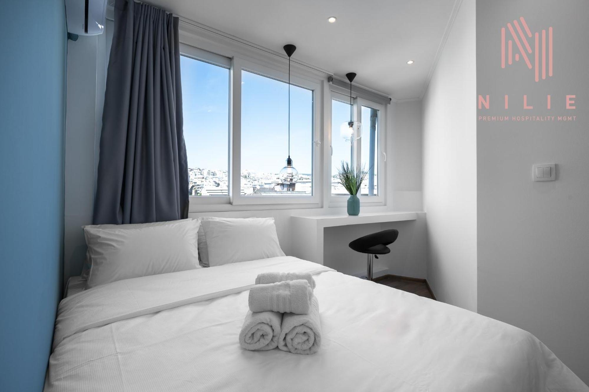 V1 Penthouse, Nilie Hospitality Mgmt Apartment เทสซาโลนิกิ ภายนอก รูปภาพ