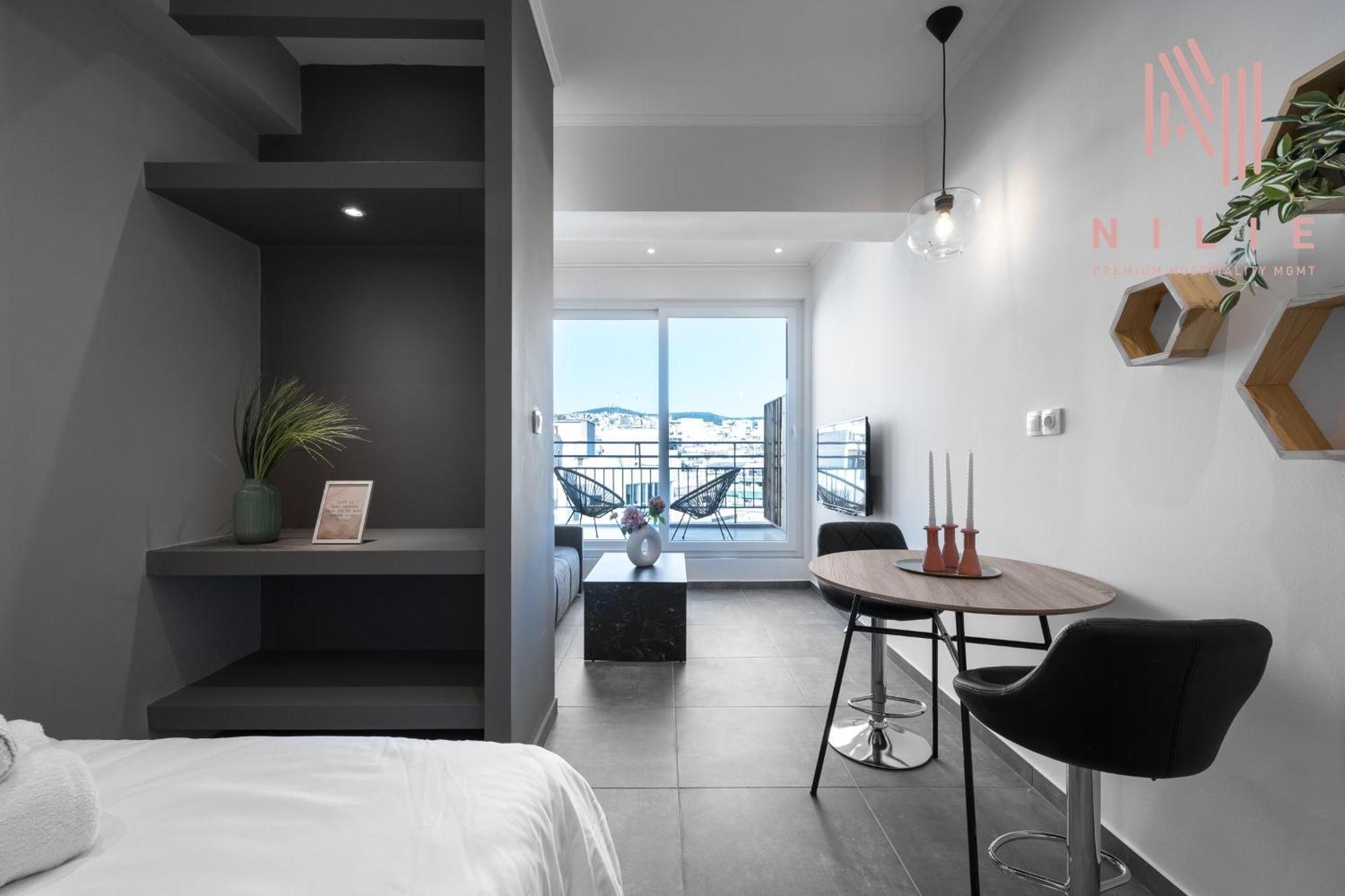V1 Penthouse, Nilie Hospitality Mgmt Apartment เทสซาโลนิกิ ภายนอก รูปภาพ