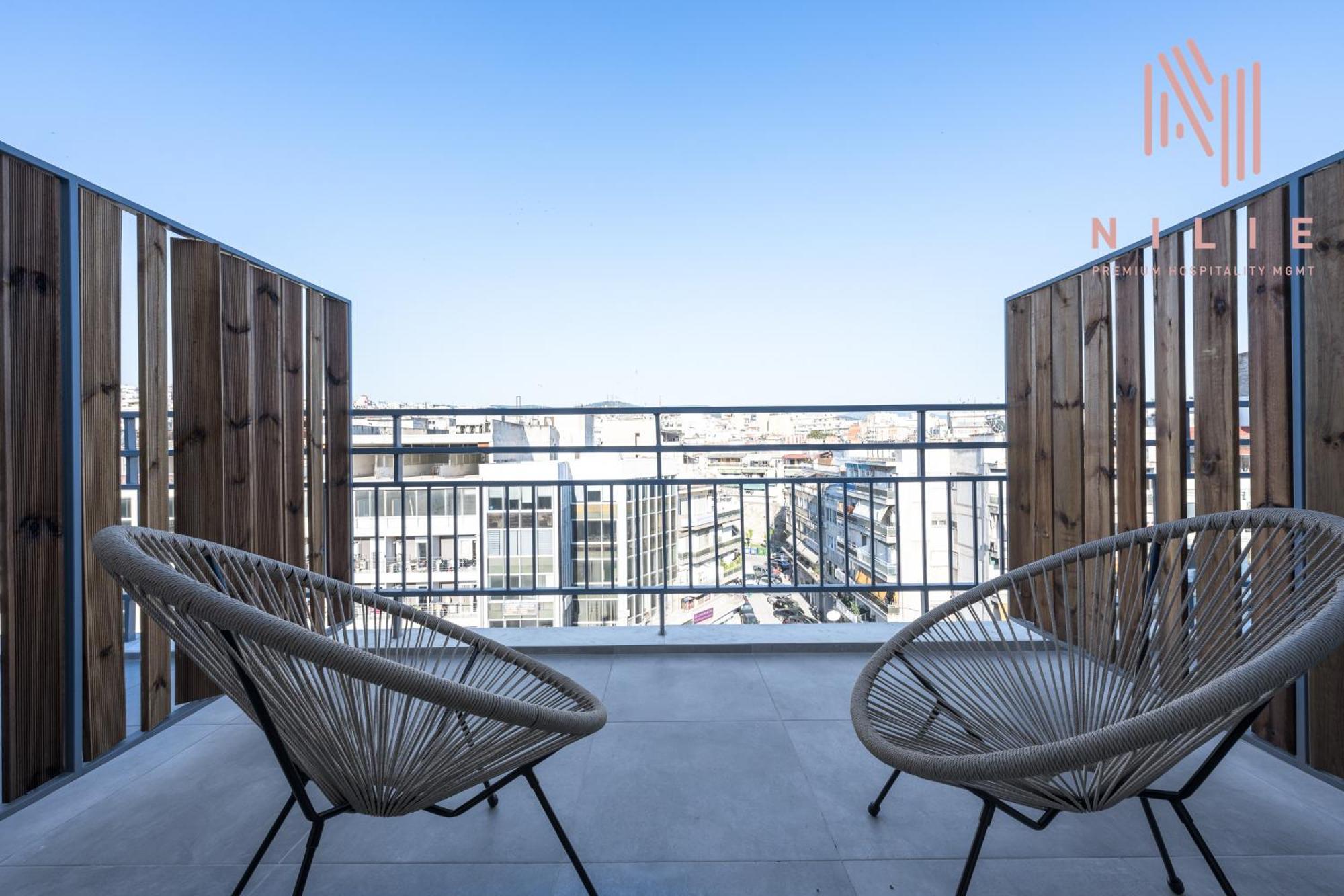 V1 Penthouse, Nilie Hospitality Mgmt Apartment เทสซาโลนิกิ ภายนอก รูปภาพ